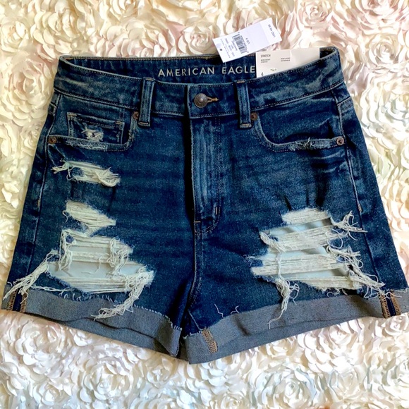American Eagle Outfitters Pants - NWT American Eagle mom shorts size 4